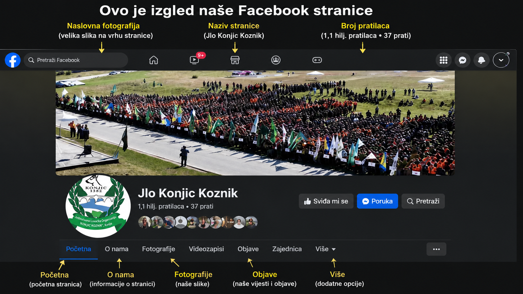 Pratite JLO „Konjic Koznik“ na Facebooku